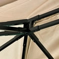 thumbnail image 6 of Garden Winds Replacement Canopy Top Cover Compatible with The Grand Patio 10x13 Gazebo - Riplock 350 - Slate Gray, 6 of 10