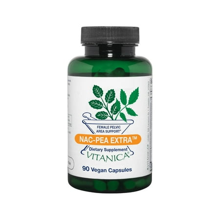Vitanica NAC-PEA Extra, Vegan, 90 Capsules