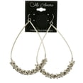 thumbnail image 2 of Mi Amore Dangle-Earrings Silver-Tone, 2 of 4