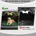 thumbnail image 4 of Yspwyqan Car Trunk Mat for SUV, Season-Resistant Cushioned Cargo Liner, Christmas Light Pine Easy Clean Auto, Universal Fit for Most Sedans SUVs Wagons for Holiday Use, 4 of 7