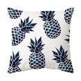 thumbnail image 5 of Set of 4 Cushion Cover 45 x 45 cm Decorative Pineapple Pattern Pillow Case Car Sofa Home Decor (4 Different Styles), 5 of 5