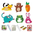 thumbnail image 1 of Children Sewing Animals Craft Kit DIY Sewing Felt Plush Animals Sewing Set~ C8E8, 1 of 1