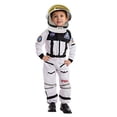 thumbnail image 3 of Disfraz de Astronauta Piloto de la NASA con Casco de Visor Móvil para Niños Tamaño Grande (10-12 años), 3 of 3