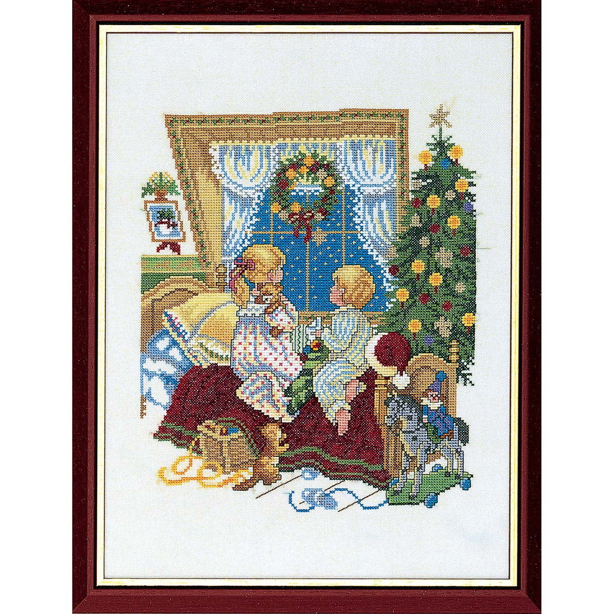 Eva Rosenstand® Christmas Wish Advent Calendar Counted CrossStitch Kit
