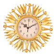 thumbnail image 3 of Reloj colgante de pared, silencioso y brillante, Retro, decoración creativa con diamantes de imitación, reloj de pared para baño, hogar, sala de estar Estilo C, 3 of 8