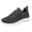 Grey, variant on CHENge Mens White Sneakers Casual Casual Mesh Wide Toe Box Flats Walking Shoes Men Lace Up Biking Footwear for Gym Travel Work