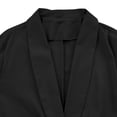 thumbnail image 4 of jobturf Blazers for Women Business Casual Shawl Collar Belted Lightweight Jackets Fall Spring Fashion Long Sleeve Going Out Tops Work Office Coats, 4 of 4