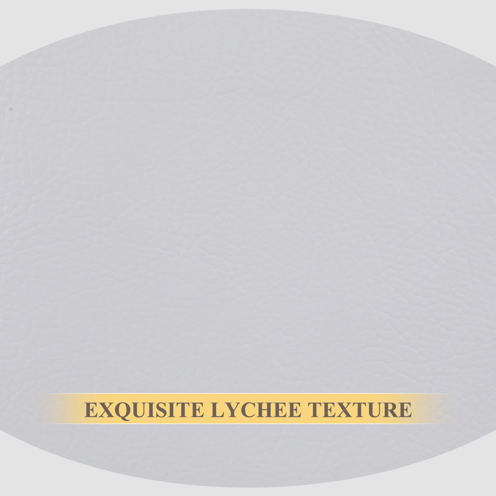 ANMINY Litchi Pattern Faux Leather Fabric, 2 Yards, 55in Wide Upholstery Leather for Headboard, Wall Decor, Sofa, Crafts, Sewing, Wallets, Handbags