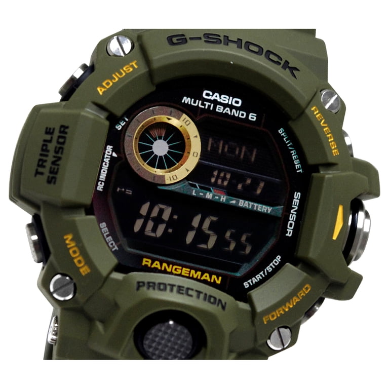 Casio G-Shock, Men's Outdoor Sports Watch, GW9400-3CR, Green