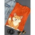 thumbnail image 3 of Cute Shiba Inu In Box T-Shirt Women -Image by Shutterstock, Female Medium, 3 of 4