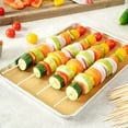 thumbnail image 4 of Robata Sturdy Natural Bamboo Grilling Skewer - Heavy Duty - 12" - 100 count box, 4 of 11