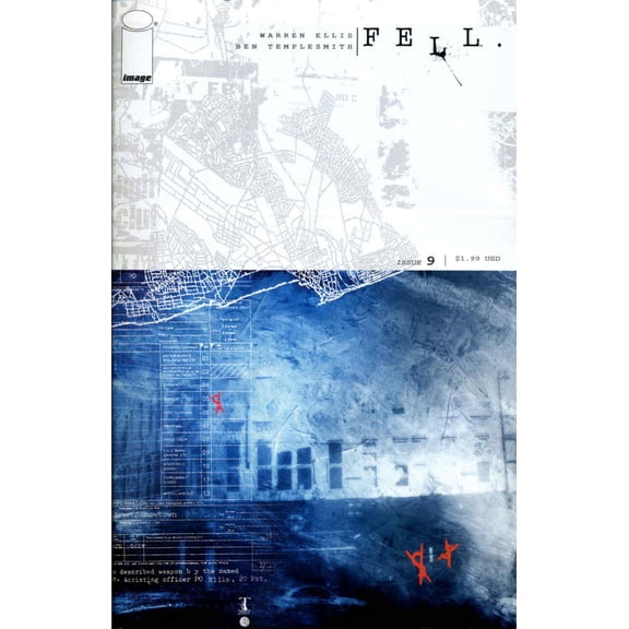 Fell #9 VF ; Image Comic Book