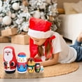 thumbnail image 2 of DefiDgd Christmas Nesting Dolls,Holiday Santa Snowman Nesting Dolls Wooden Cute Toys,for Christmas Birthday Gift Party Home Decorations, 2 of 6