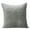 Charcoal, variant on Parkland Collection Eris Transitional Quilted Teal Throw Pillow
