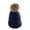 Dark Blue, variant on Windfall Womens Winter Beanie Hat Cable Knitted Ski Slouchy Pom Pom Beanie