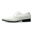 thumbnail image 2 of Bruno Marc Men’s Patent Tuxedo Dress Shoes Classic Lace-Up Formal Oxfords, 2 of 6