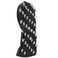 thumbnail image 4 of Skull Golf Club Head Cover Protector, PU Waterproof Headcover Accessory Black Professional Golf Club Putter Headcover, 4 of 7