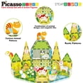 thumbnail image 3 of Juego de juguetes con bloques de construcción PicassoTiles Farm Animal con 8 figuras, 3 of 6