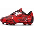 thumbnail image 2 of Botas de fútbol para niños y niñas, botas de fútbol para niños FG/AG, zapatos de entrenamiento para niños unisex, botas de fútbol deportivas, 2 of 5