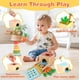 thumbnail image 3 of Kit de juguetes didácticos Montessori Twefex para niños de 1 año con buzón 4 en 1, 3 of 7