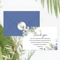 thumbnail image 4 of shiyou-24Pcs Funeral Thank You Card Floral Sympathy Thank You Cards with Sticker Envelopes Blue Flower Bereavement Card for Memorial Service Loved Ones Celebration of Life, 4 of 4