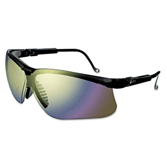 Sperian Protection Americas S3203 Genesis Shooting Glasses - Black Frame - Mirror Lens