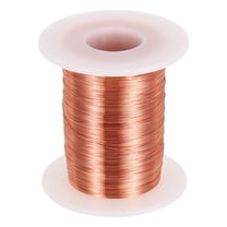Uxcell 32 AWG Magnet Wire, 32 Gauge Enameled Copper Wire, 6 oz Magnetic Coil Wire for Transformer, Motor, Electric, 155C(311F)