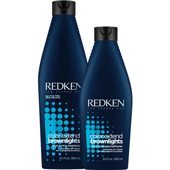 Redken Color Extend Brownlights Shampoo 10.1 oz & Conditioner 8.5 oz Duo