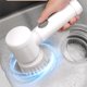 thumbnail image 1 of Teissuly 1Pcs Electric Spin Scrub-BER Rechargeable Cleaning Tools, Cordless Power Scrubber Electric Cleaning Brush with 5 Brush Heads, Electric Scrub-BER Suitable for Bathroom Wall Kitchen White, 1 of 9