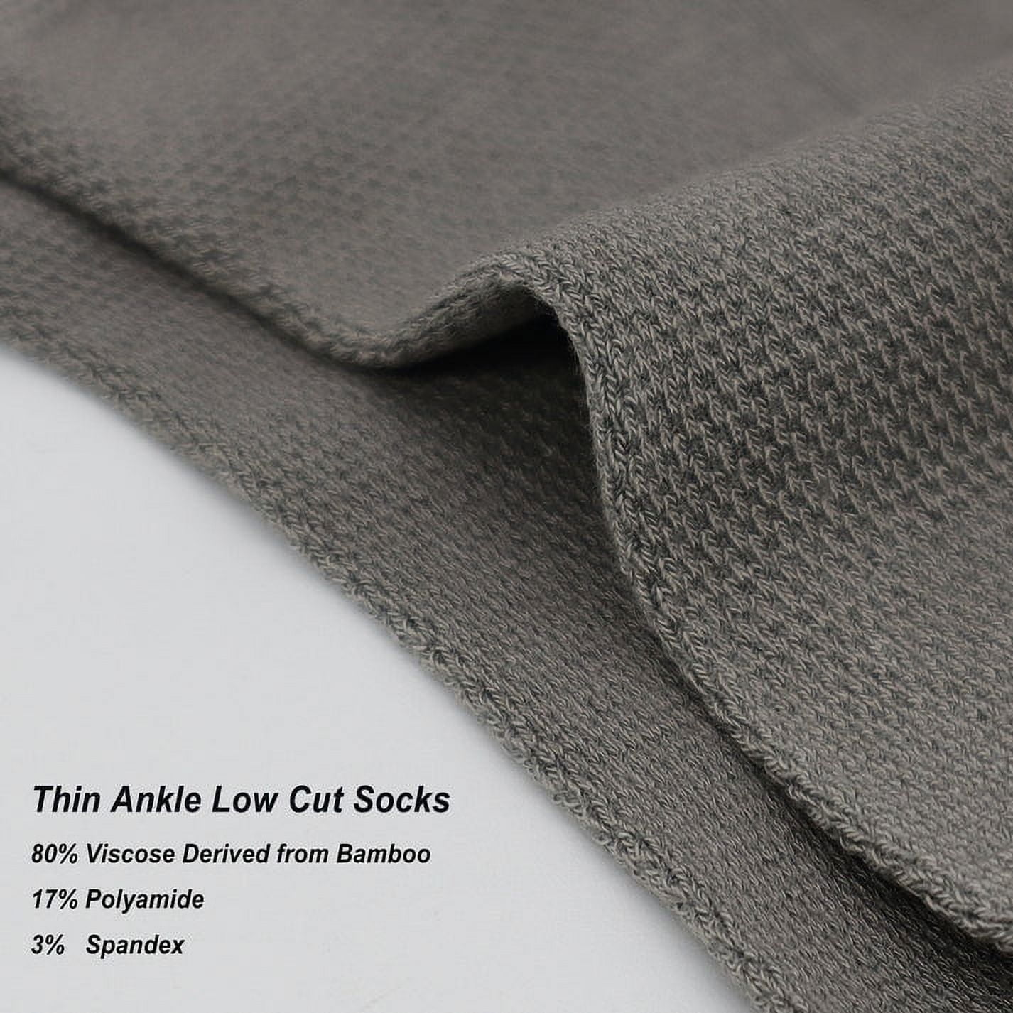 Breathable Viscose Bamboo Mesh Socks for Women – Lightweight, Low-Cut Ankle Odor Free – 50-Pair Bulk Set