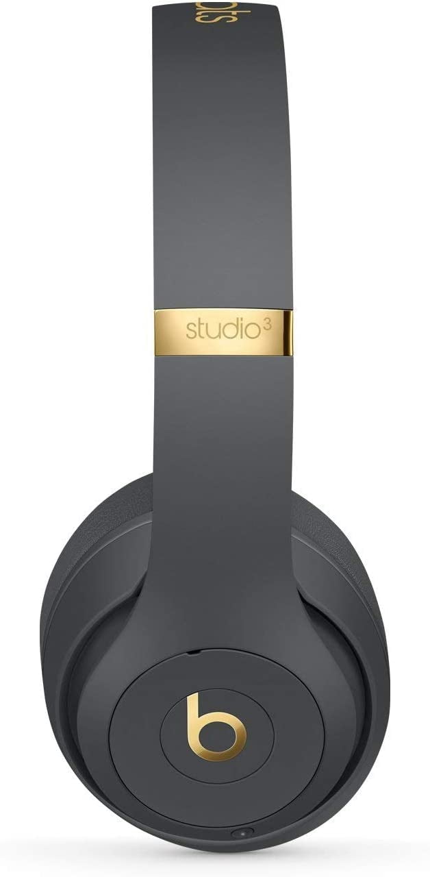 Restored Beats By Dr. Dre Beats Studio3 Wireless Over-Ear Headphones - 2020 - Shadow Gray (Refurbished)
