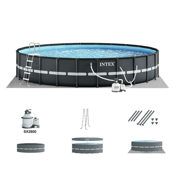 Open Box 24'x52" Ultra XTR Frame Pool Set w/2800 GPH Filter Accessories