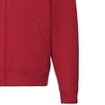 thumbnail image 3 of Fruit Of The Loom Mens Zip Through Hooded Sweatshirt / Hoodie, 3 of 4