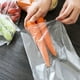 thumbnail image 1 of Bolsa para rollo de comida de cocina, envoltura para almacenamiento de alimentos, bolsa para envolver cocina al vacío, envoltura para alimentos adaptada para la perfección, 1 of 4