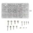 thumbnail image 4 of Juego de tuercas de tornillo con arandela plana ANGGREK Acero inoxidable, 4 of 8