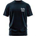 thumbnail image 2 of Rollin Hard men's Two Down Lowrider navy classic fit front and back print graphic tee shirt, 2 of 5