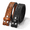 Bull Black & Brown-M for Waist 37"-43", variant on Unbranded Bull Black & Brown M for Waist 37"-43" 2 Pack Western Leather Belt Straps