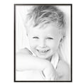 thumbnail image 2 of ArtToFrames 28" x 38" Black Square with Gold Beads Picture Frame, 28x38 inch Black Wood Poster Frame (WOM-5021),  Pack, 2 of 7