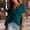 A1_Blackish Green, variant on Peasant Tops for Women Linen Cotton Button Shirts Loose Fit Batwing Short Sleeve Notch Neck Blouses Soft Comfortable Work Blouses Fashion Blouses Dressy Shirts Gauze Peasant Blouse Brown 4Xl