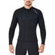 thumbnail image 1 of Naiovety DIVE SAIL 2MM Traje de neopreno Tops Trajes de neopreno térmico Protección Trajes de buceo Traje de surf de gran tamaño para aeróbic Deportes acuáticos Negro S Naiovety OD003293-01, 1 of 6
