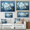 thumbnail image 4 of Designart "Apple Blossom Monochromatic gracefulness III" Apple Blossom Floater Framed Canvas Print, 4 of 7