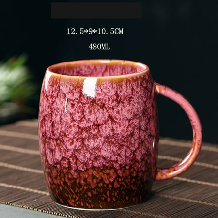 

China Tea Cup Coffee Mug Creative Ceramic Teacup Tea Set Ceramic Cups Travel Mugs Home Office Milk Cup Couple European Drinkware
