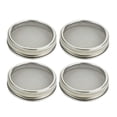 thumbnail image 1 of Shisuyan Silver Sprouting Lids 4Pcs 3.38X3.38X0.79In, 1 of 9