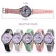 thumbnail image 2 of Reloj Unicornio Reloj para Niños Dibujos Animados Arco Iris Animal Niños Niñas Correa De Cuero Aleación Analógica Relojes De Cuarzo Relojes De Pulsera-Rosa- Sincero Electrónica, 2 of 5
