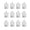 E, variant on 12 PCS Flameless Crystal Candle, Flameless -Shape Candle, with Battery-Powered LED Tea Lights, Warm White, for Birthday Weddings, Tables, Christmas Ambient Lights(1.42" 2.56")