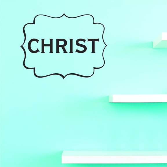 Vinyl Wall Decal Sticker : Christ Home Decor Picture Art 10 x 20 Inches