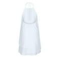 thumbnail image 4 of SMihono Robes Bohémiennes d'Été pour Femmes Grande Taille Mode Aguichant Sans Manches Col Rond Ample Robe Irrégulière, 4 of 5