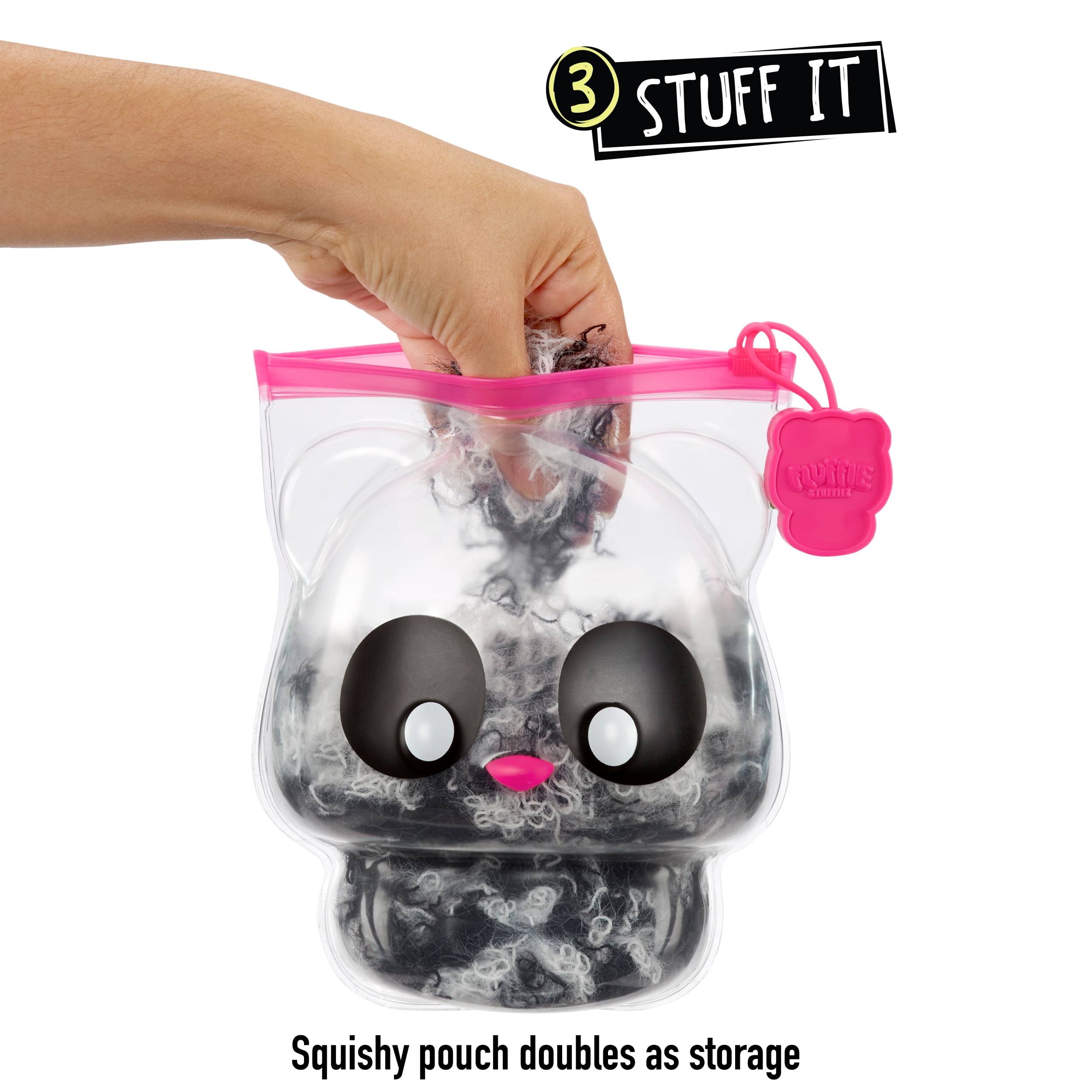 Fluffie Stuffiez Small Collection Plush Toys - Panda - Suprise