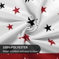 thumbnail image 4 of American Flag Tablecloth Round 60 Inch Patriotic Round Tablecloths Waterproof Polyester Washable Table Cover 4th of July Table Cloth for Kitchen Dining Room Indoor Outdoor Picnic Patio Party, 4 of 6