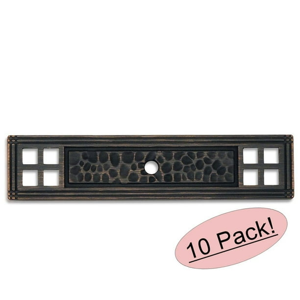 Cosmas 10552orb Oil Rubbed Bronze Zinc Cabinet Knob Backplate 10 Pack Com Cosmas 10552orb Oil Rubbed Bronze Zinc, Cabinet Knob Backplates Oil Rubbed Bronze